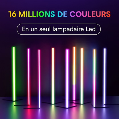 LUMINEMO : Lampadaire LED qui transforme votre maison en cocon relaxant