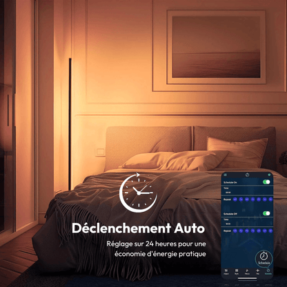 LUMINEMO : Lampadaire LED qui transforme votre maison en cocon relaxant