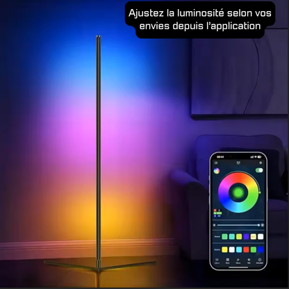 LUMINEMO : Lampadaire LED qui transforme votre maison en cocon relaxant