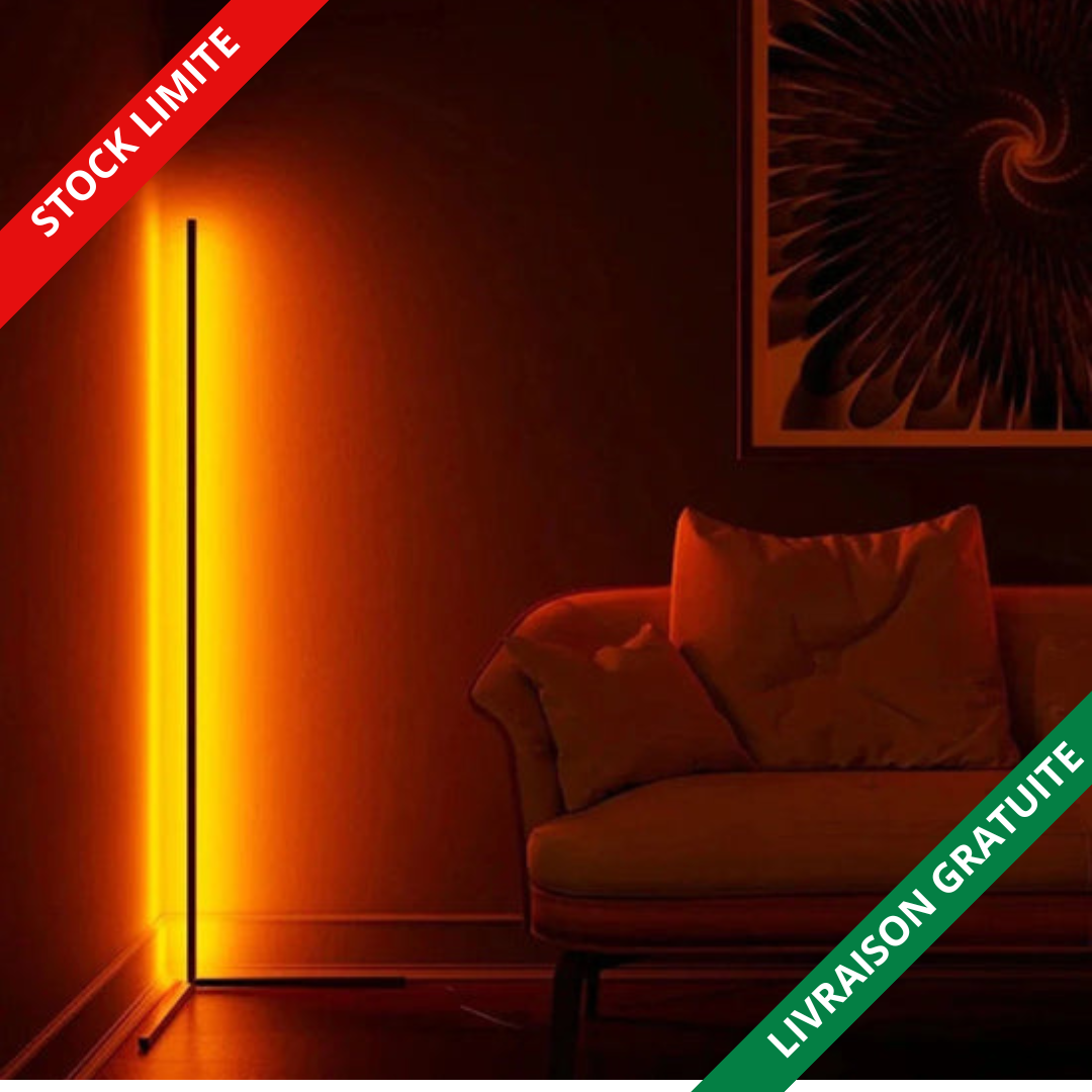 LUMINEMO : Lampadaire LED qui transforme votre maison en cocon relaxant