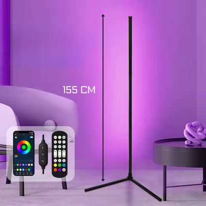 LUMINEMO : Lampadaire LED qui transforme votre maison en cocon relaxant