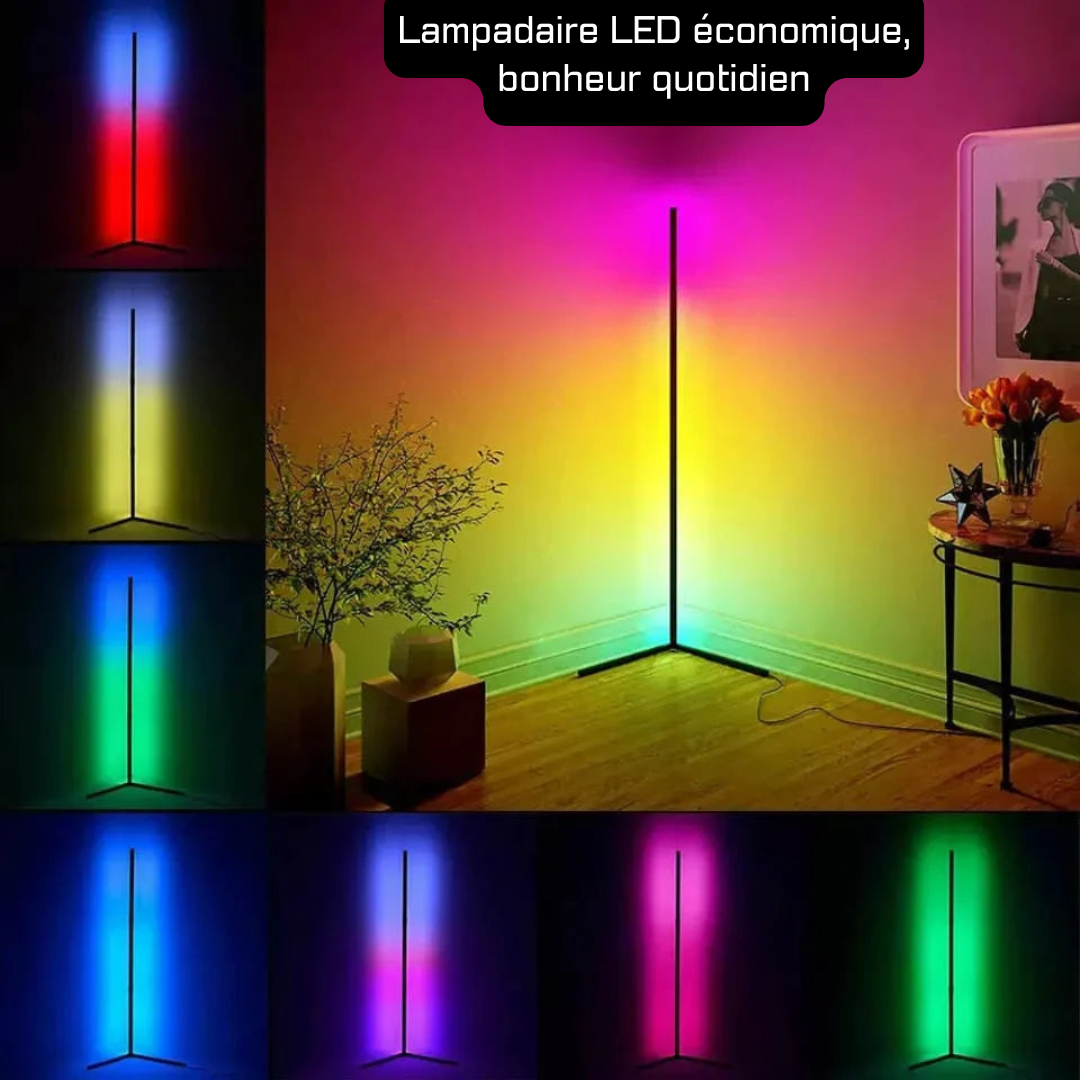 LUMINEMO : Lampadaire LED qui transforme votre maison en cocon relaxant